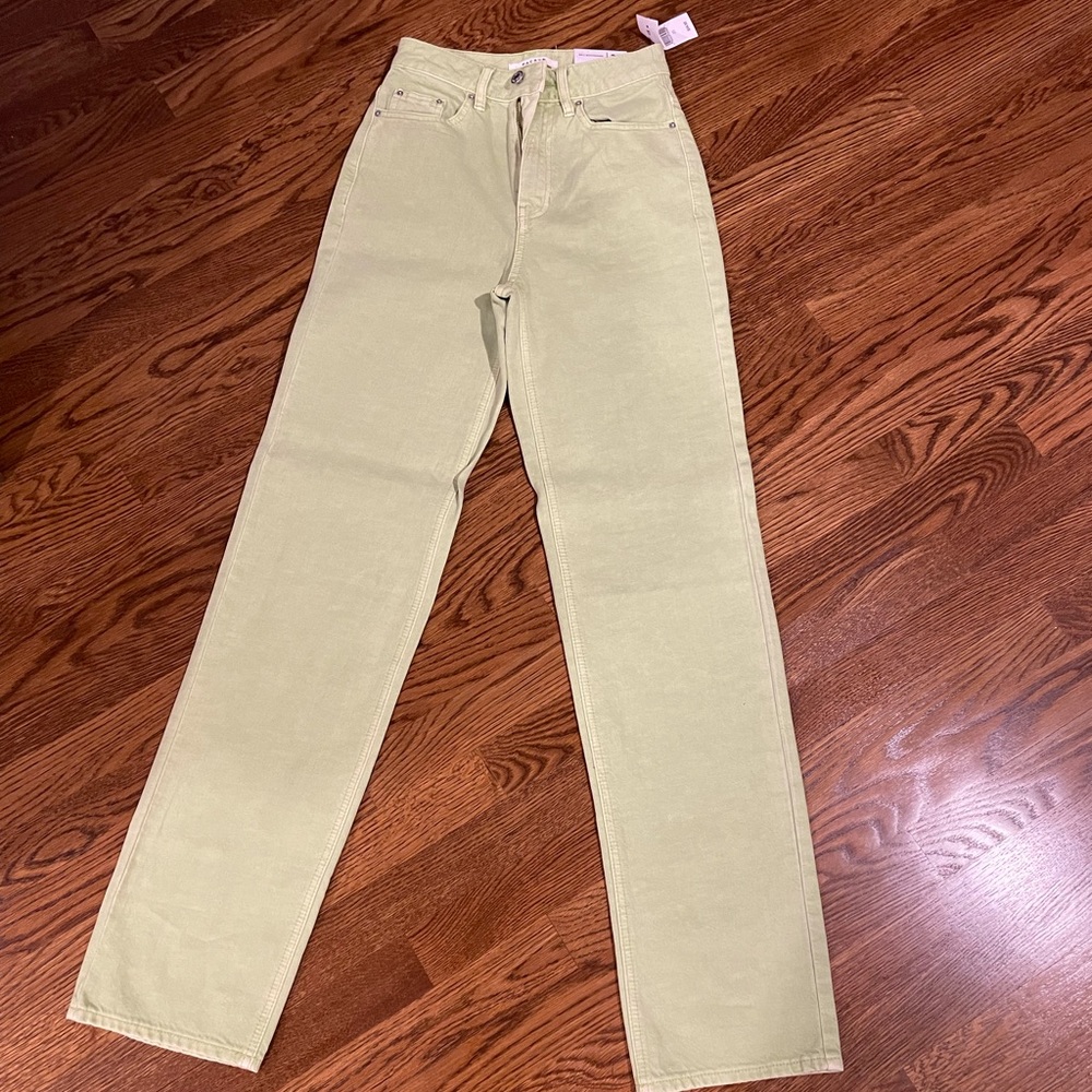 Pacsun Green 90s Boyfriend Jeans